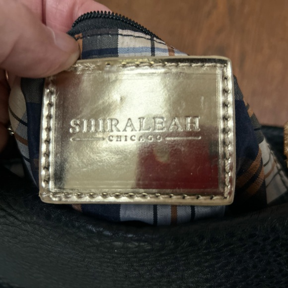 NWOT Shiraleah Clutch Designer Purse. Foldover snaps closed. Fun studded fringe! - Picture 3 of 7